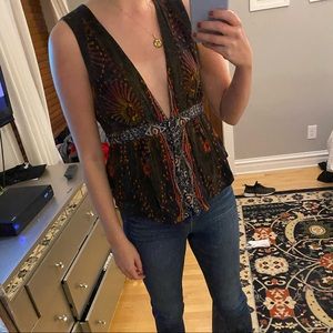 Free people low cut tank